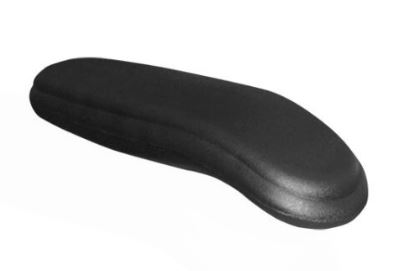 Apoio de braço 5031 - PU e PP - preto e cinza